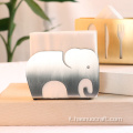 Porta salviette di carta verticale con simpatico elefante creativo